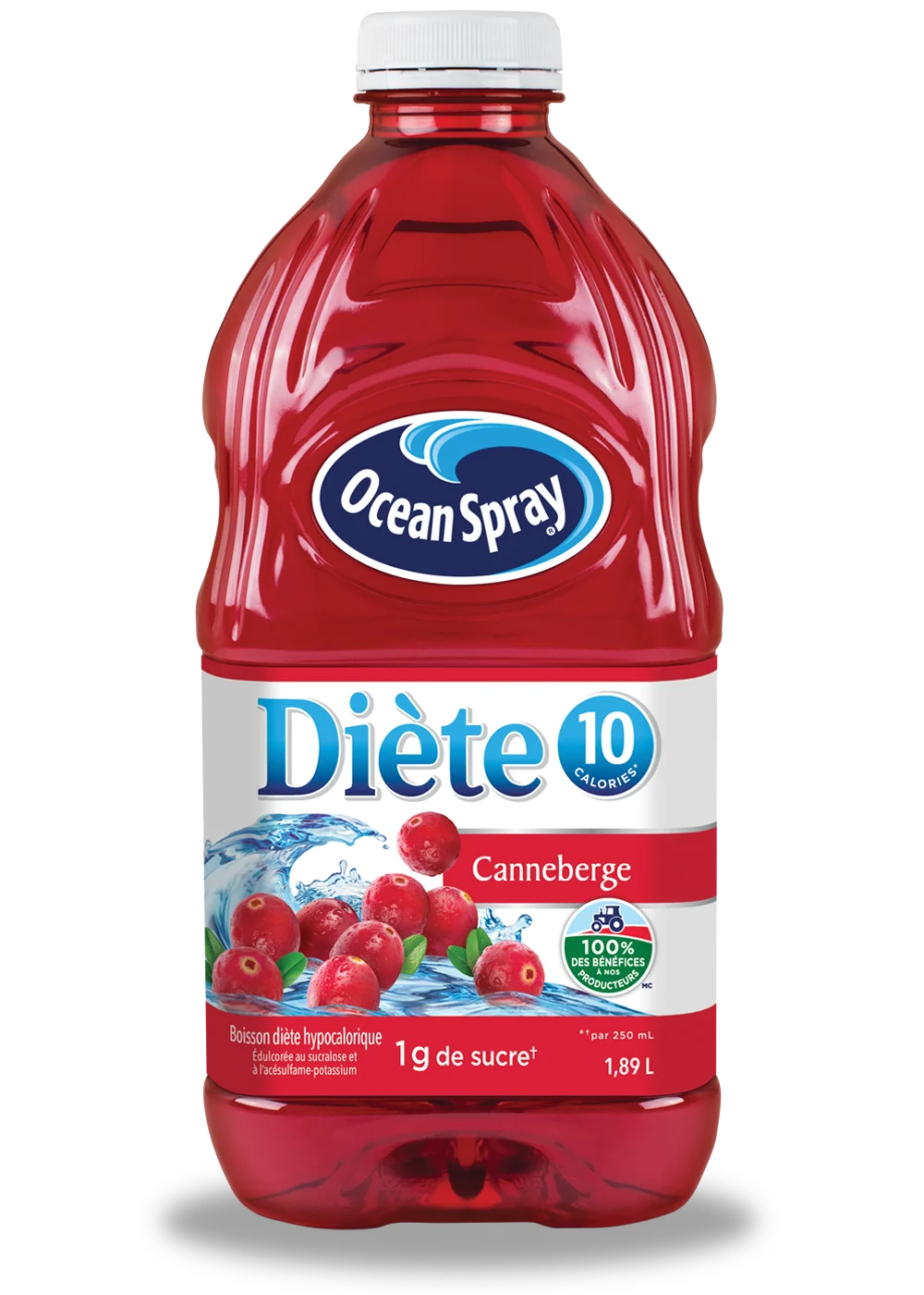 Canneberge Diète - Boisson hypocalorique 1,89L