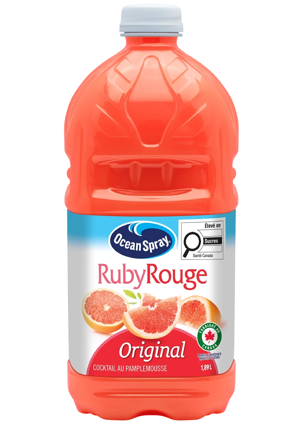 Cocktail au pamplemousse Ruby rouge 1,89L