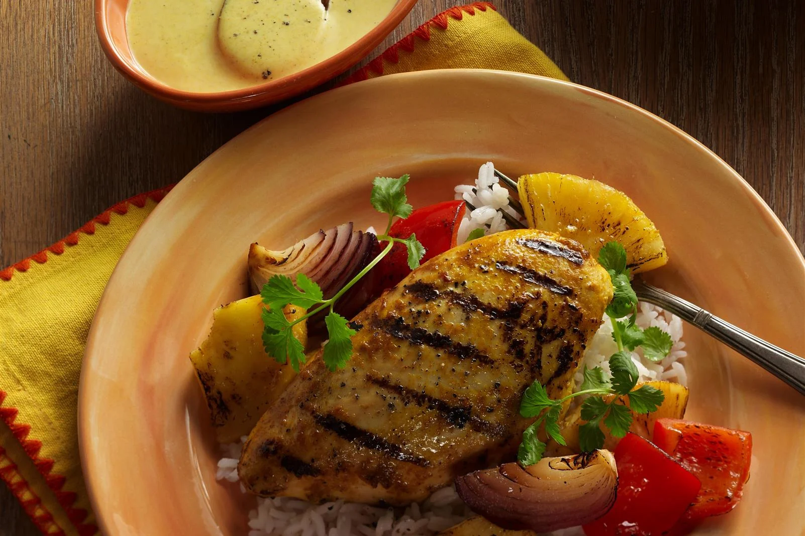 Chicken with Cranberry Pineapple Marinade