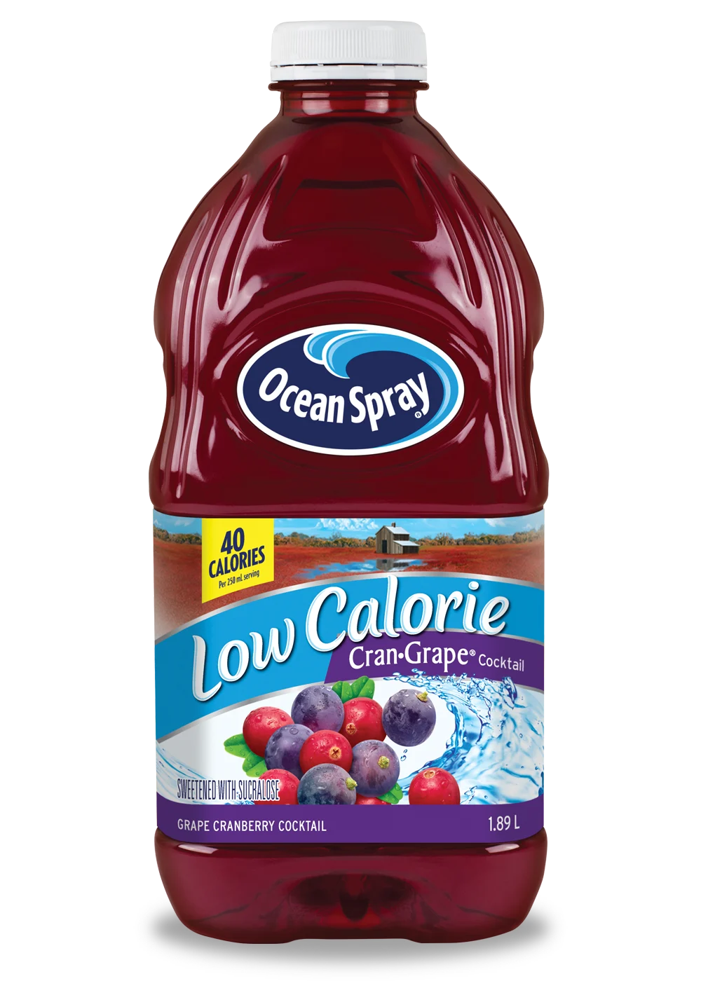Low Calorie Cranberry & Grape Cocktail 1.89L