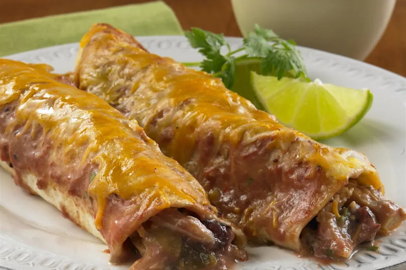 Sweet and Spicy Chicken Enchiladas