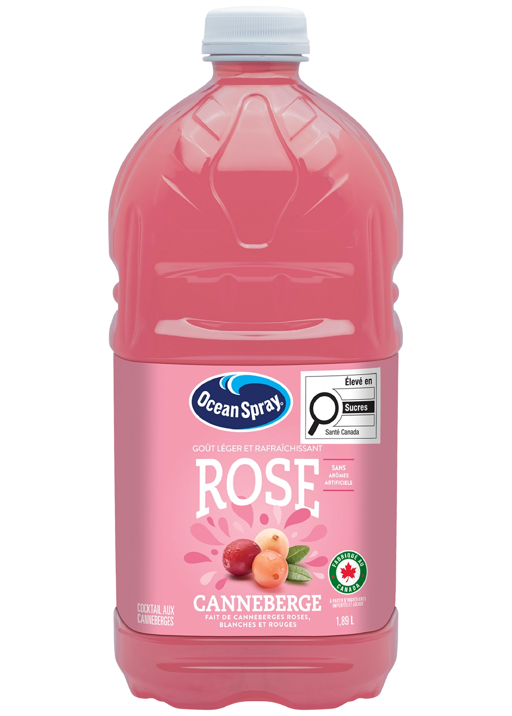 Cocktail aux canneberges roses 1,89L
