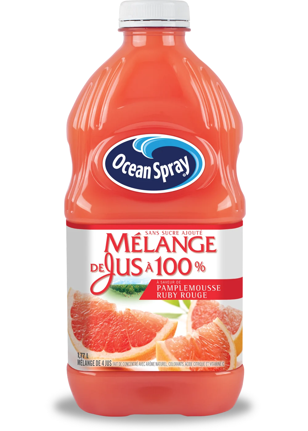 100% Juice Blend Ruby Red Grapefruit 1.77 L