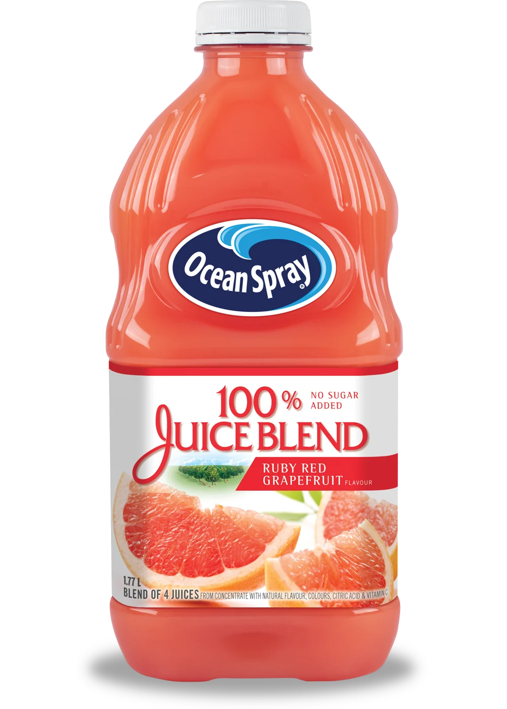 100% Juice Blend Ruby Red Grapefruit 1.77 L