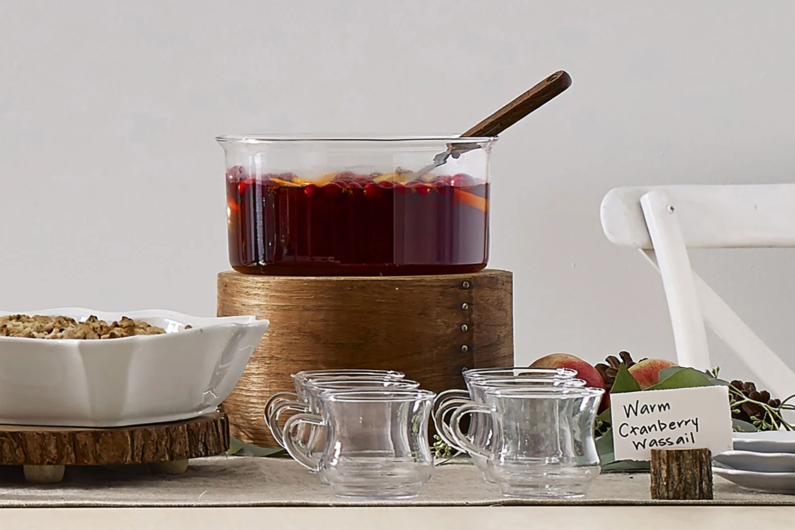 Warm Cranberry Wassail