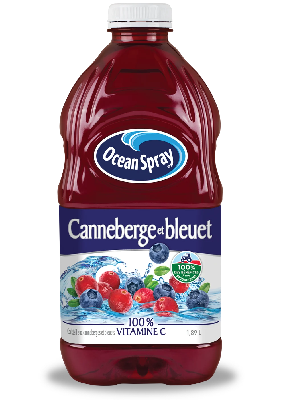Cocktail aux canneberges et bleuets 1,89L