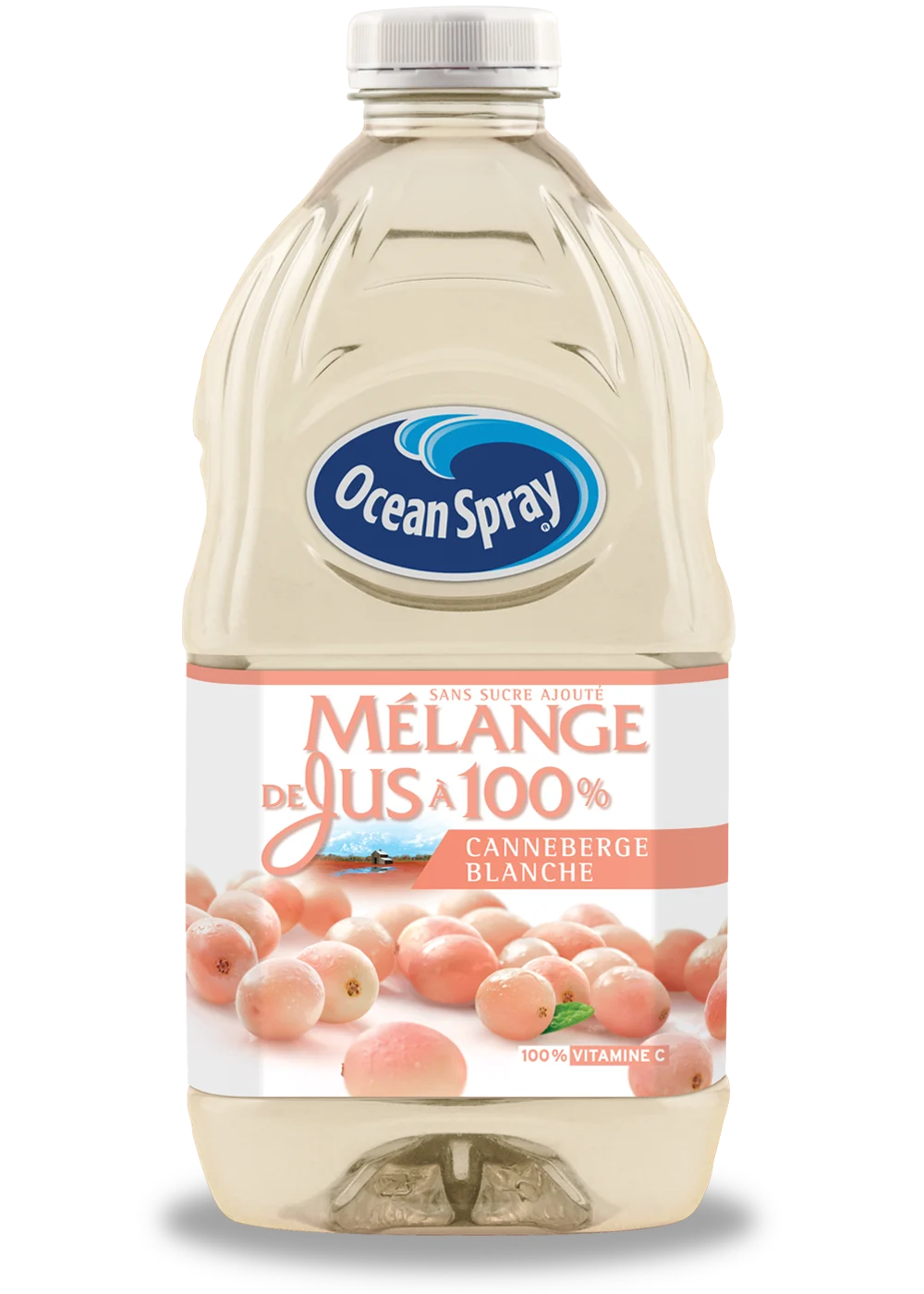 Mélange de jus à 100 % - Canneberge blanche 1,77L