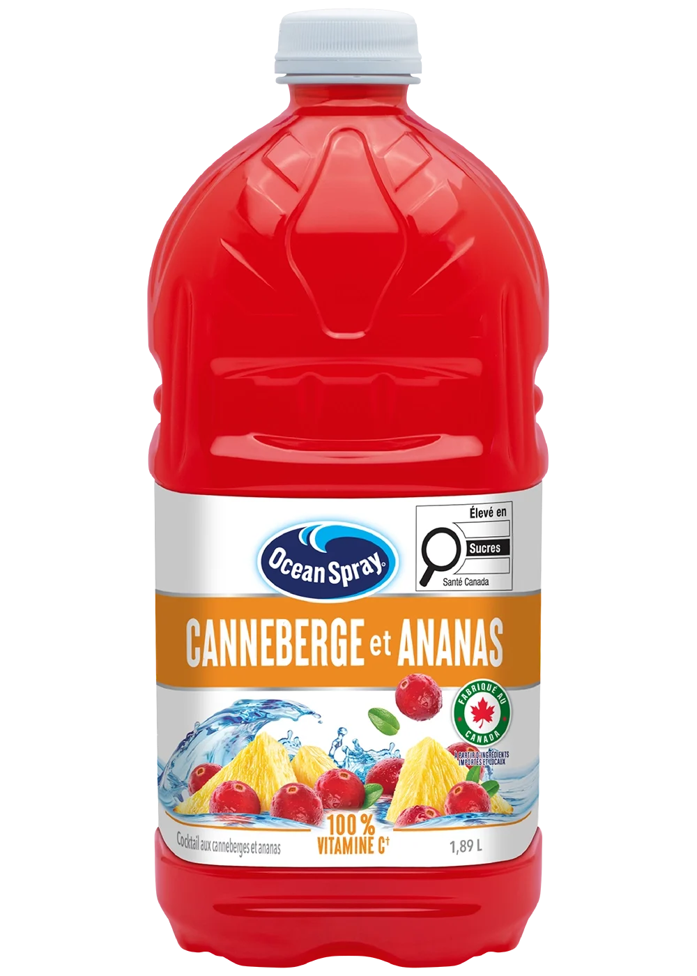 Cocktail aux canneberges et ananas 1,89L