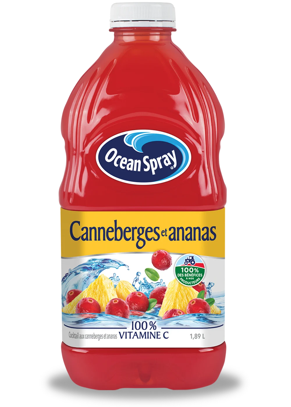 Cocktail aux canneberges et ananas 1,89L