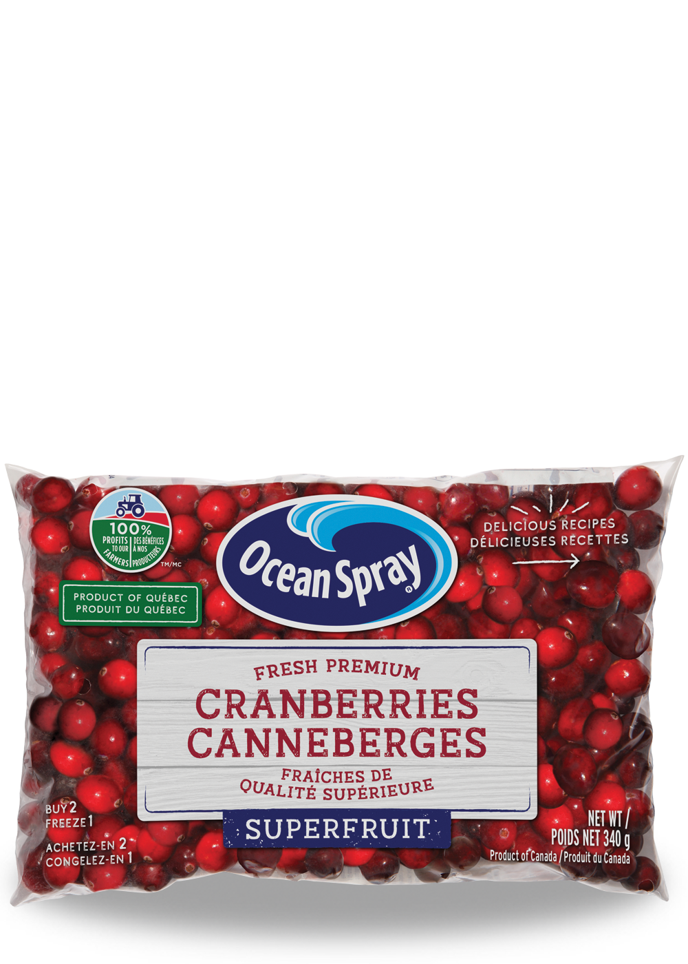 Fresh Cranberries 340 g