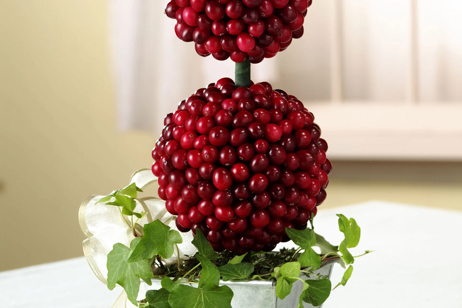 Cranberry Topiary