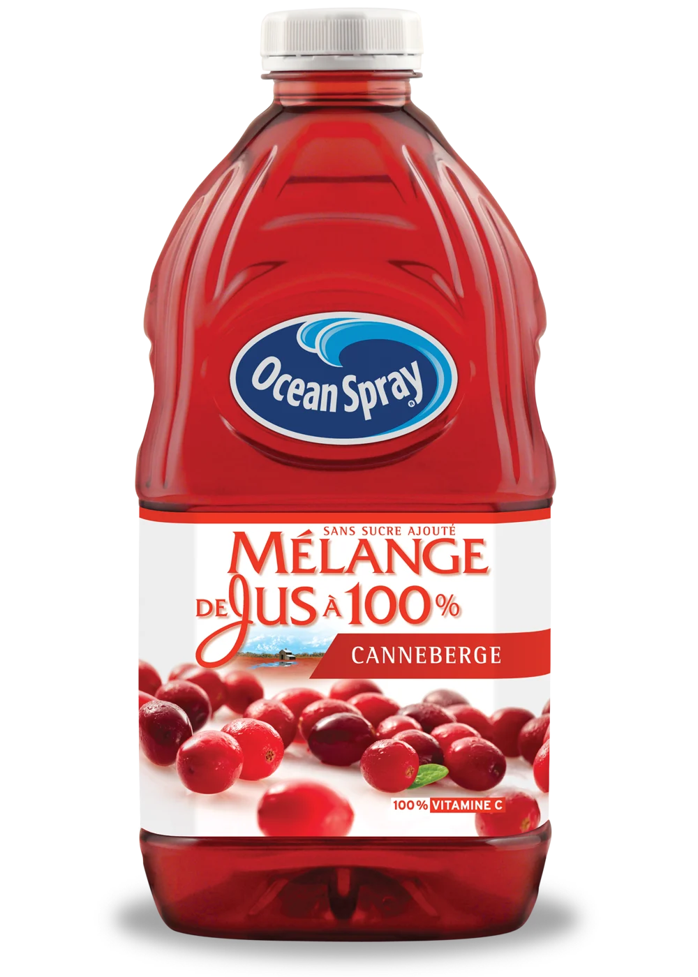 Mélange de jus à 100 % - Canneberge 1,77L
