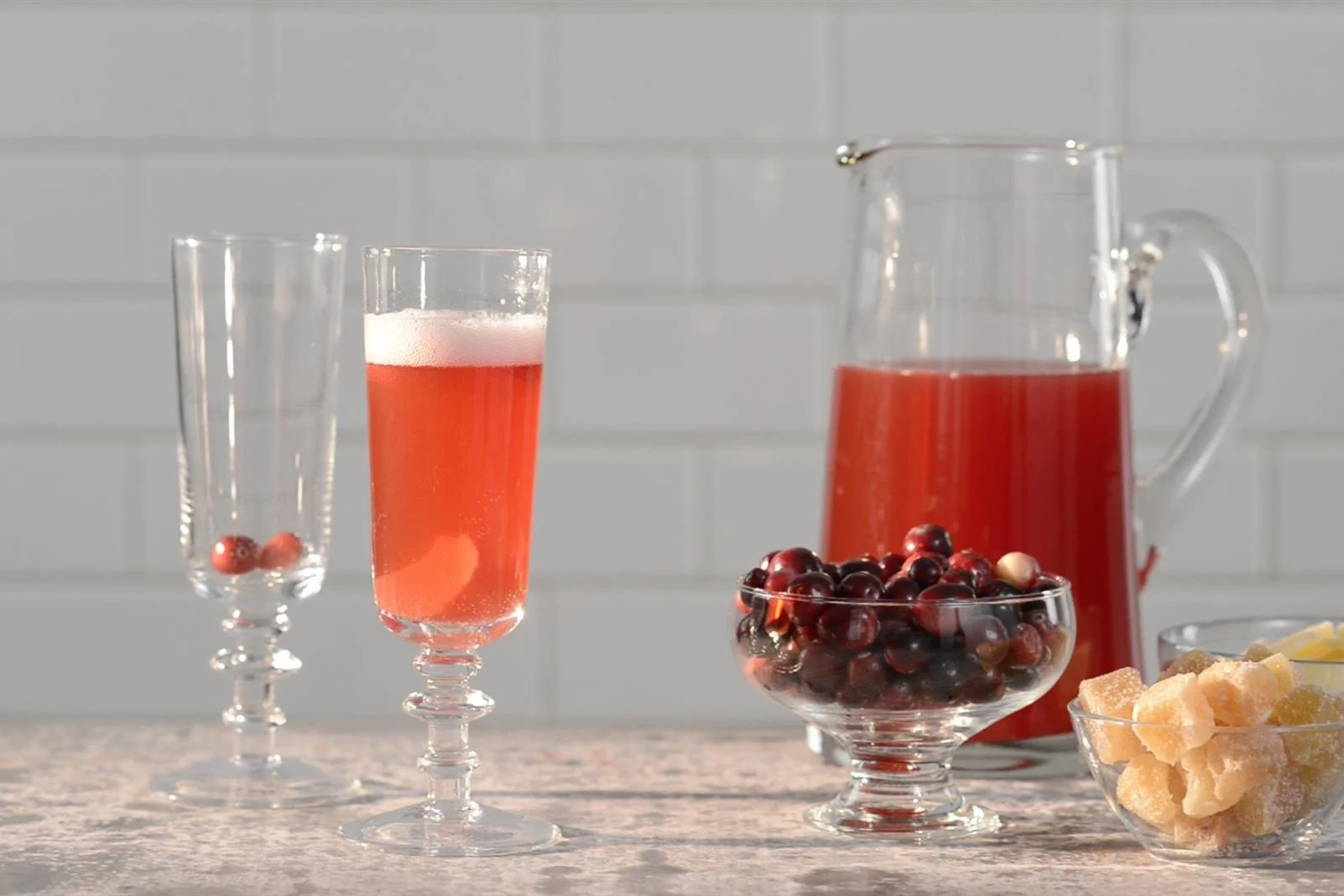 Bubbling Ginger Cocktail