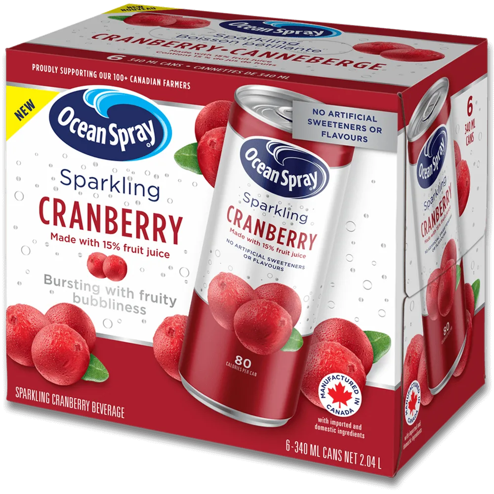 Sparkling Cranberry 6/340 ml