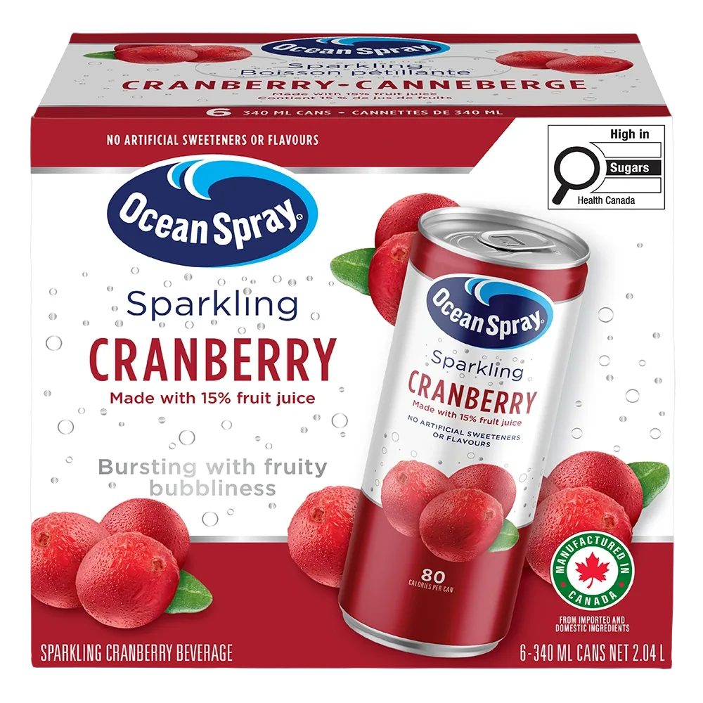 Sparkling Cranberry 6/340 ml