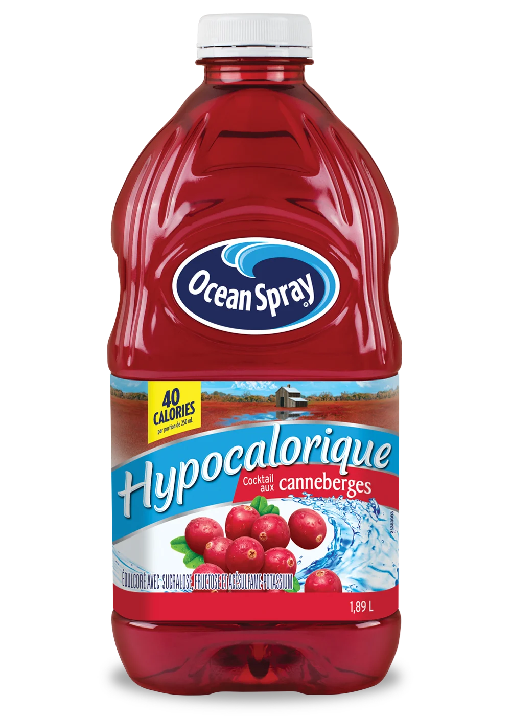 Cocktail aux canneberges - Hypocalorique 1,89L