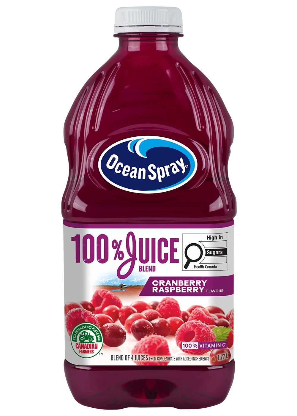 100% Juice Blend Cranberry & Pacific Raspberry 1.77 L