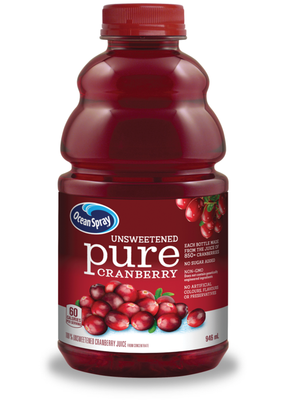 Unsweetened Pure Cranberry Juice 946mL