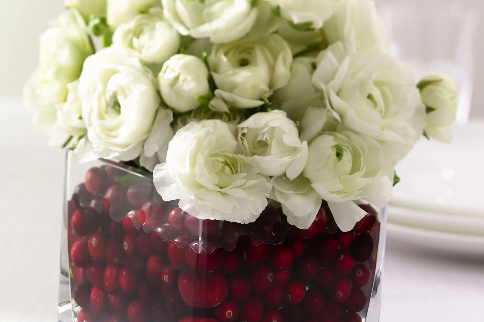 Cranberry Flower Arrangement