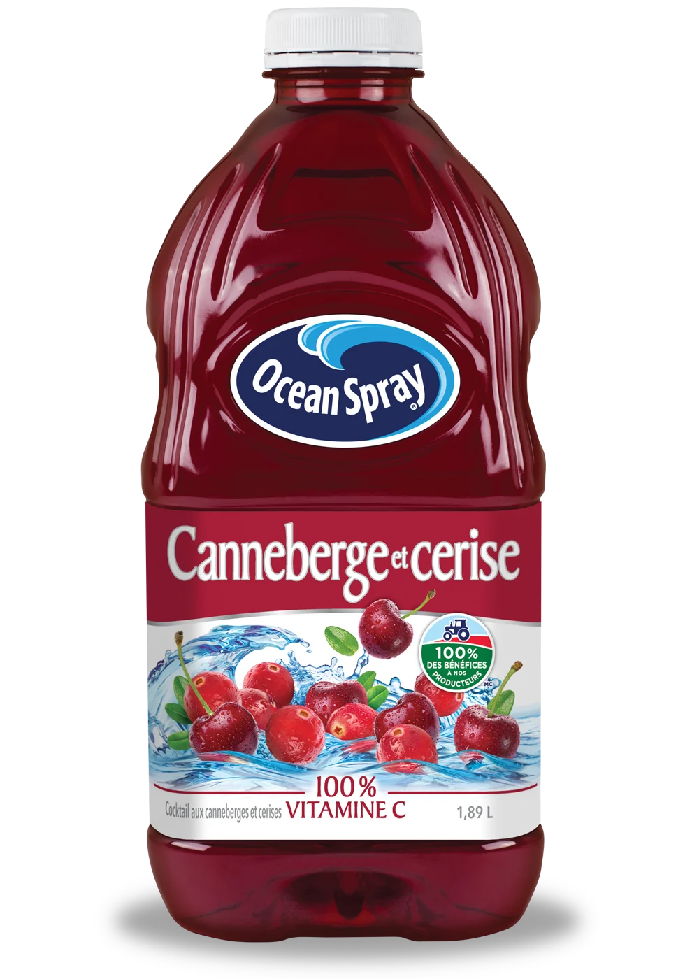 Cocktail aux canneberges et cerises 1,89L