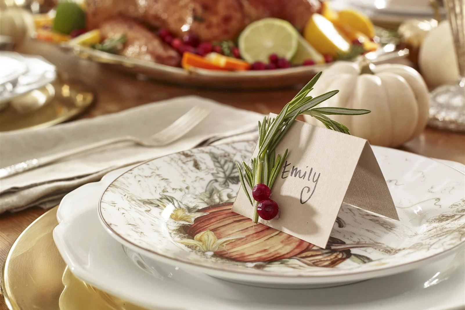 Cranberry Place Cards