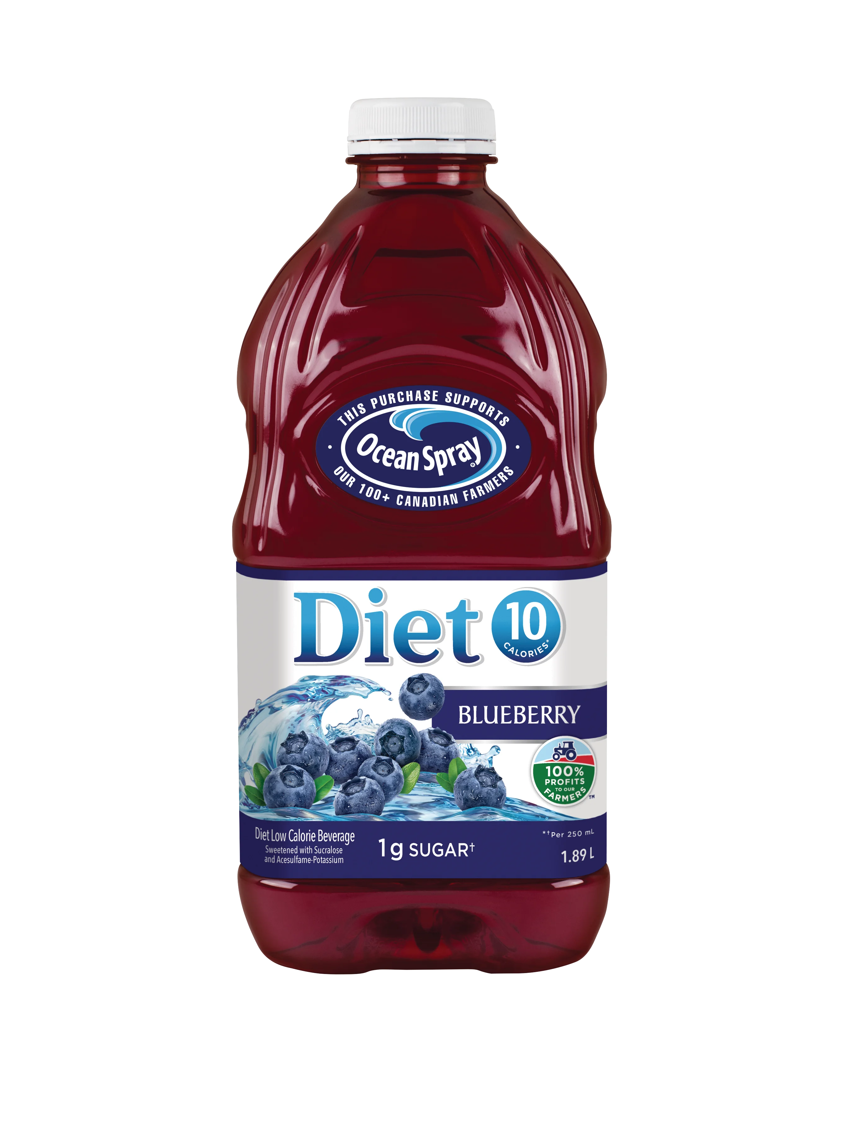 Diet Blueberry Low Calorie Beverage 1.89L