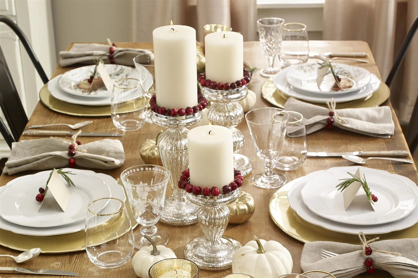 Cranberry Candle Wraps