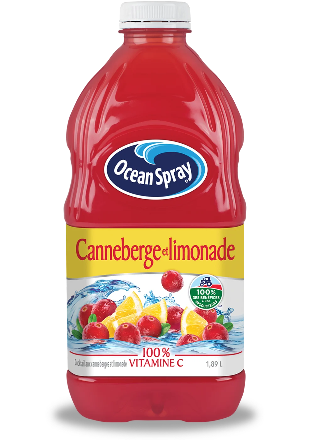 Cocktail aux canneberges et limonade 1,89L