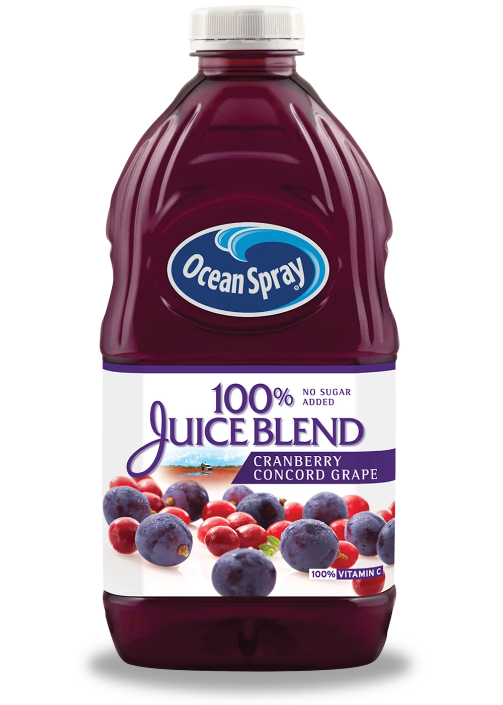 100% Juice Blend Cranberry & Concord Grape 1.77L