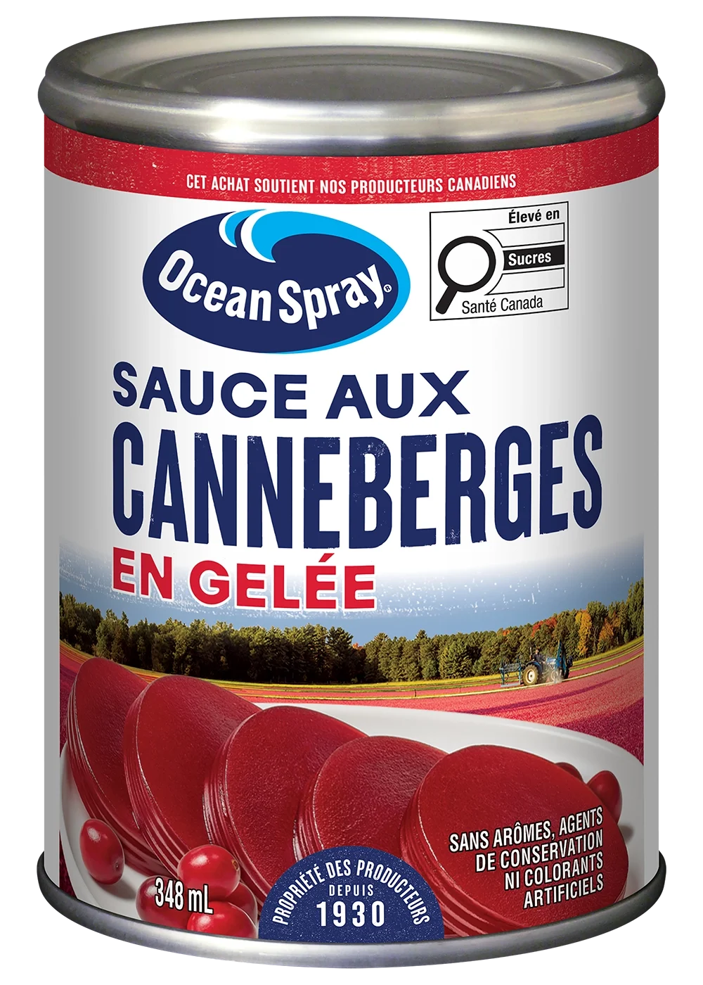 Sauce aux canneberges en gelée 348 mL