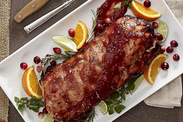 Holiday Glazed Pork Roast